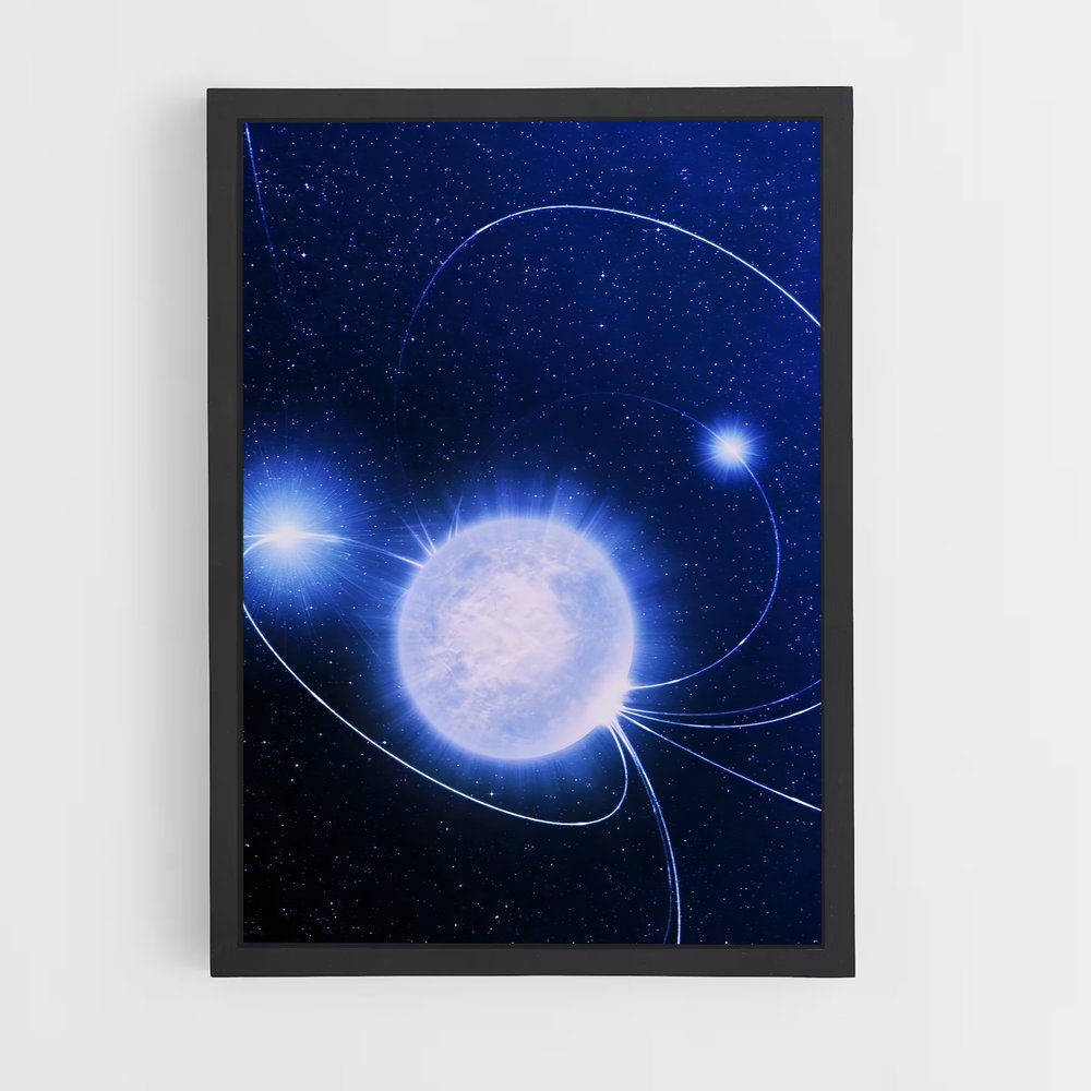 Poster Étoile de Neutrons (vue 2)
